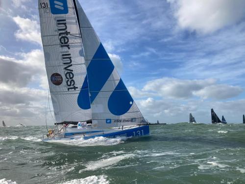 Jour J: C'est parti pour le grand départ de la Transat Jacques Vabre 2021 et de Inter Invest Sailing Team !