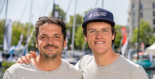 Matthieu Perraut, skipper du Class40 Inter Invest, embarque Kevin Bloch pour la Transat Jacques Vabre 2023