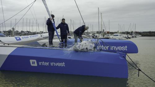 L'Ocean Fifty Inter Invest baptisé à Pornichet
