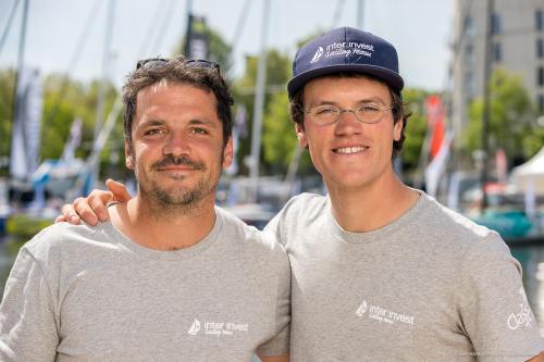 Matthieu et Kevin à la présentation officielle