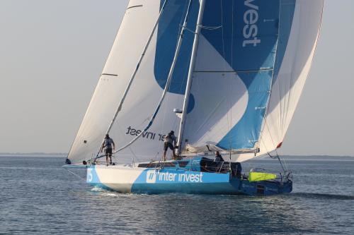 Le Class40 en course à La Rochelle