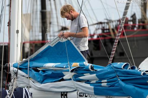 Vincent sur le Class40