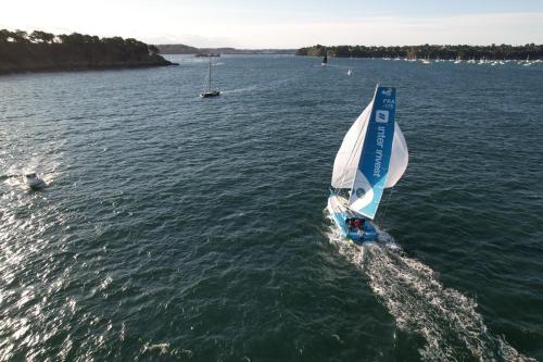 Arrivée du Class40 à Saint-Malo